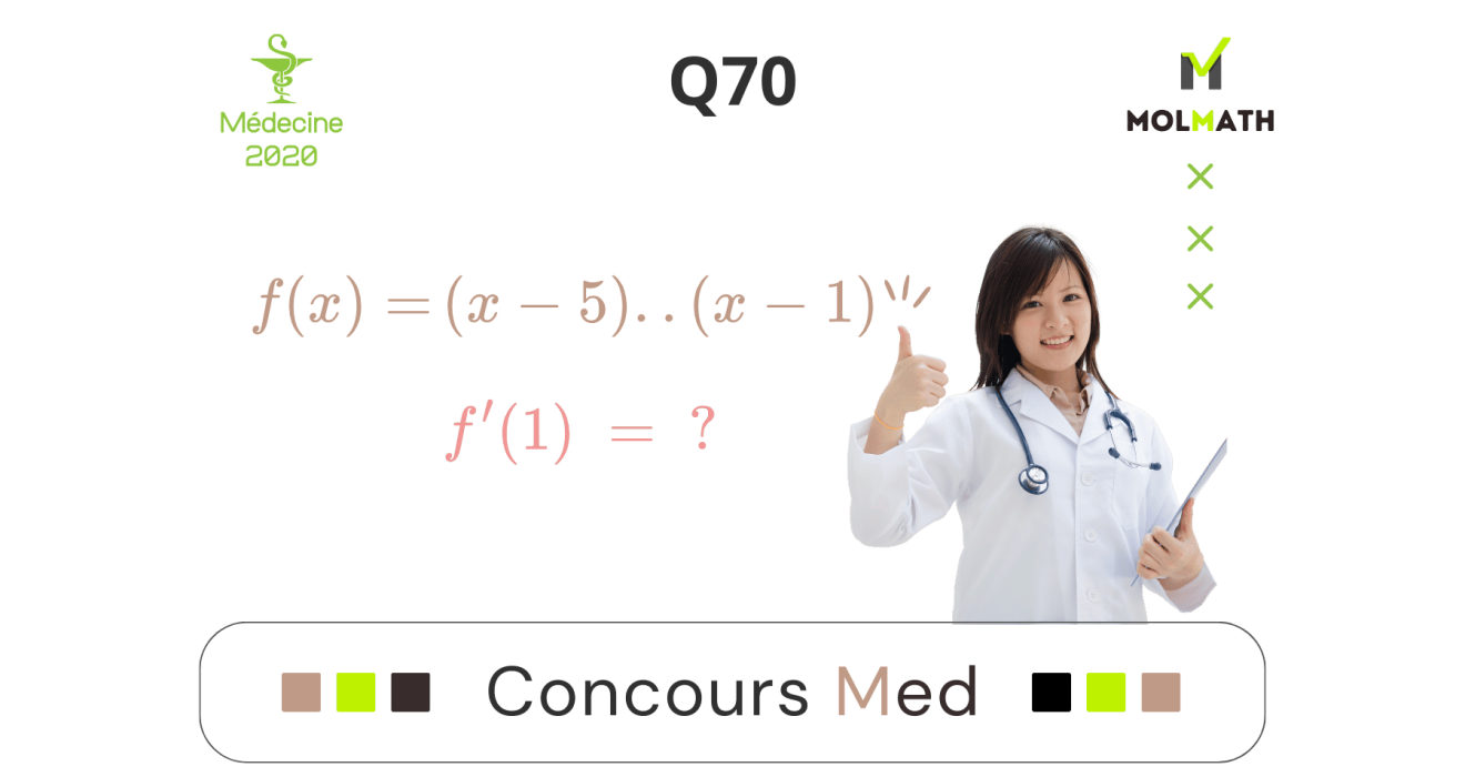 Concours Médecine 2020 avec correction