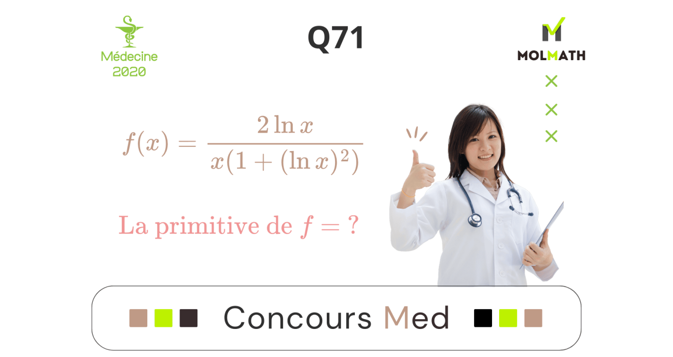 Concours Médecine 2020 avec correction