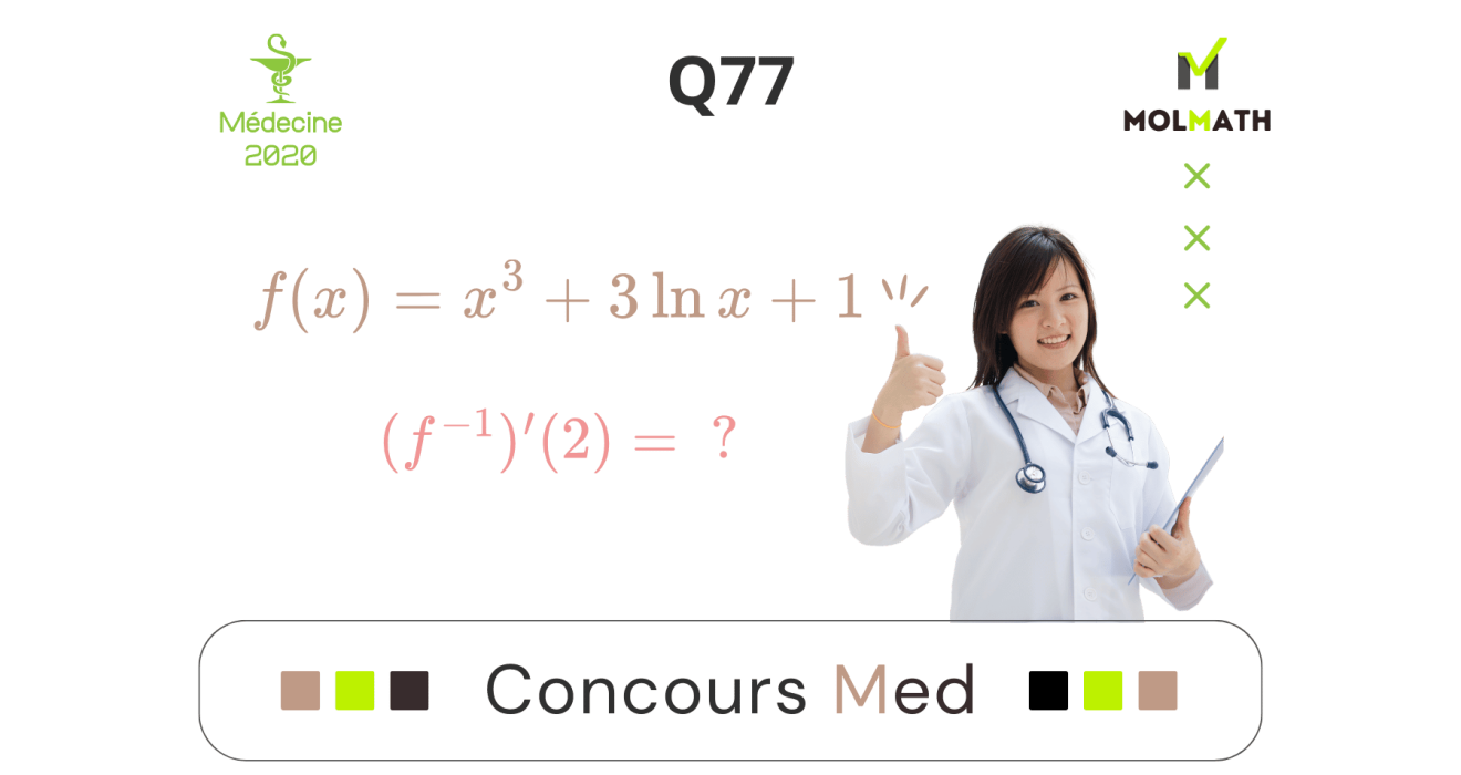 Concours Médecine 2020 avec correction