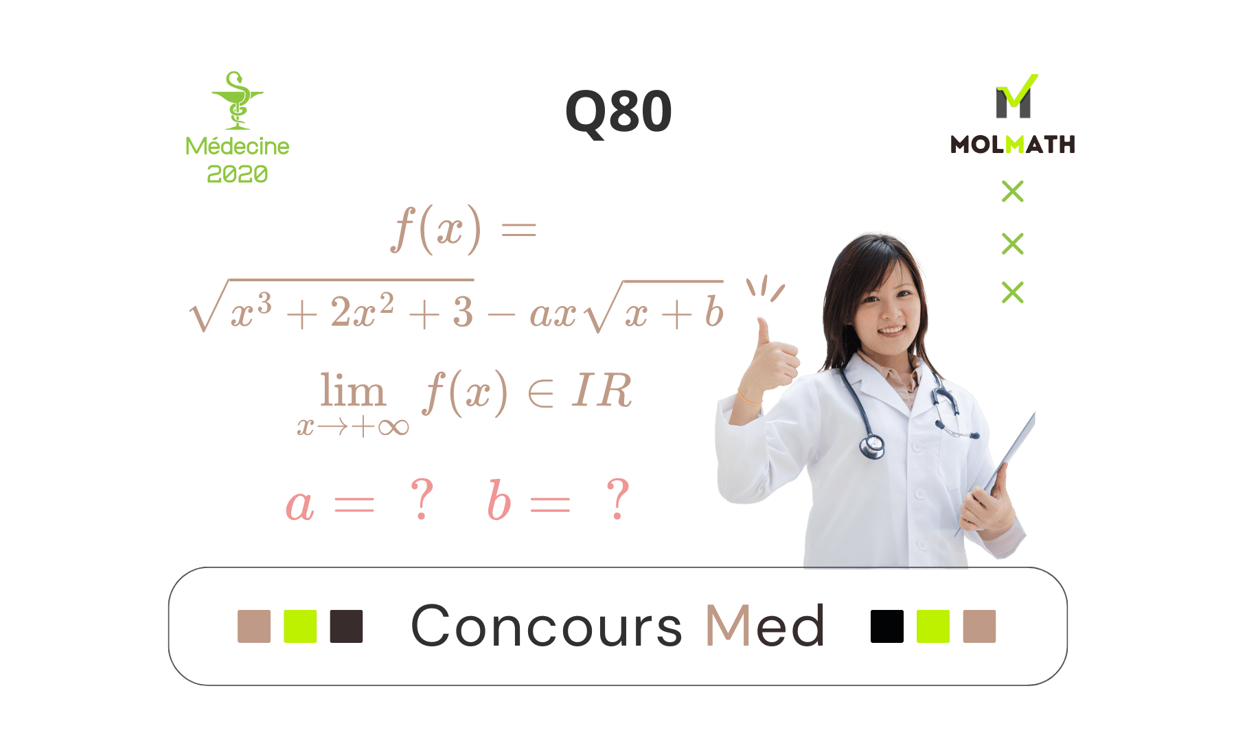 Concours Médecine 2020 avec correction
